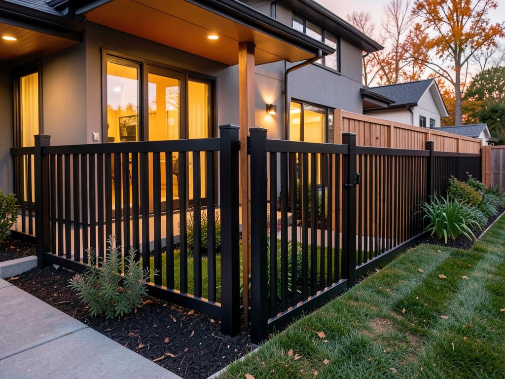 Aluminum & Cedar Front Enclosure